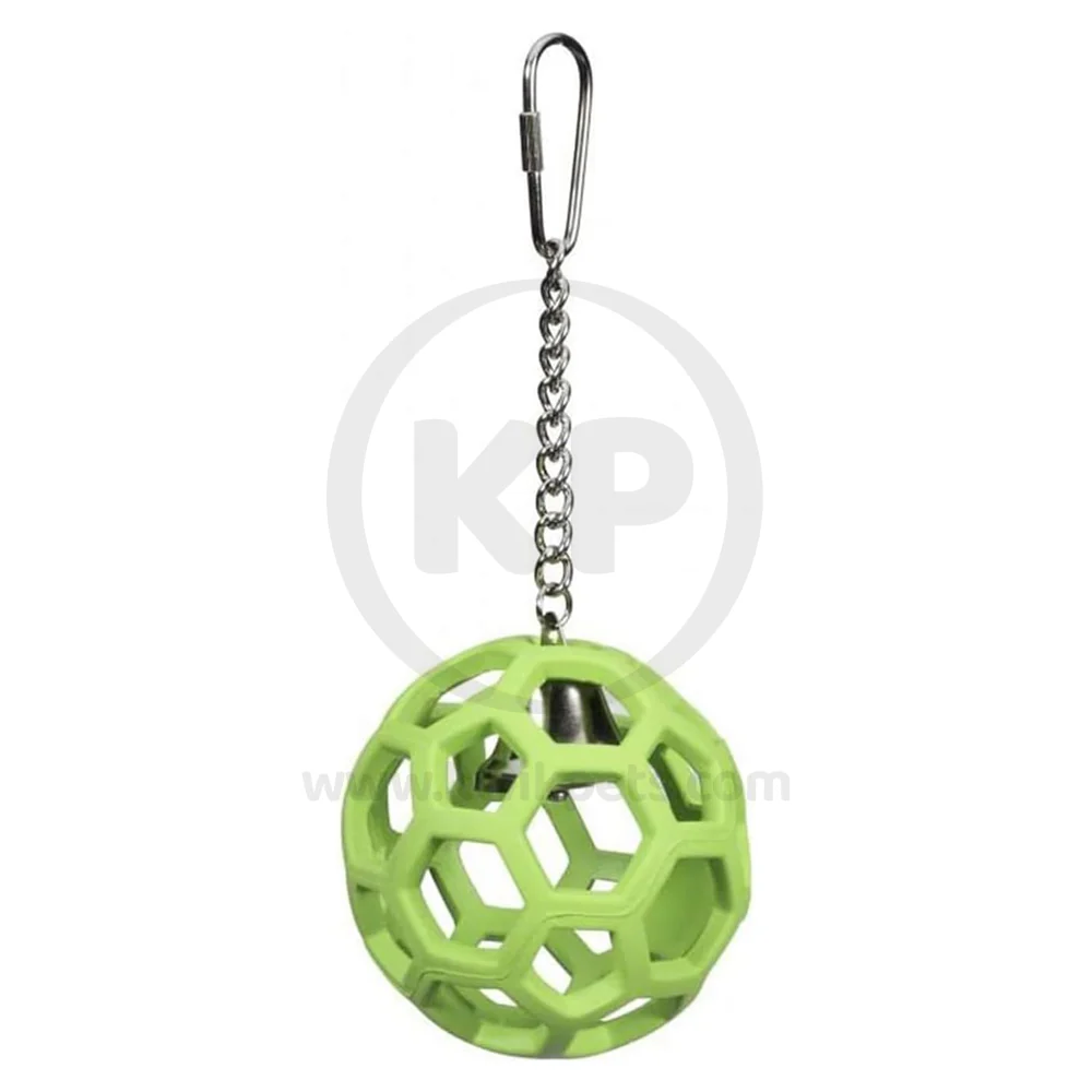 JW Pet ActiviToy Hol-ee Roller Bird Toy for Parrot Multicolor Large - Image 3