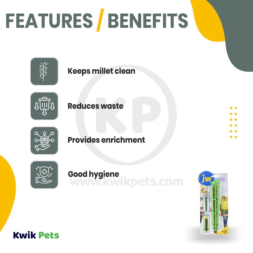 JW Pet Insight Millet Spray Holder for Birds - Image 2