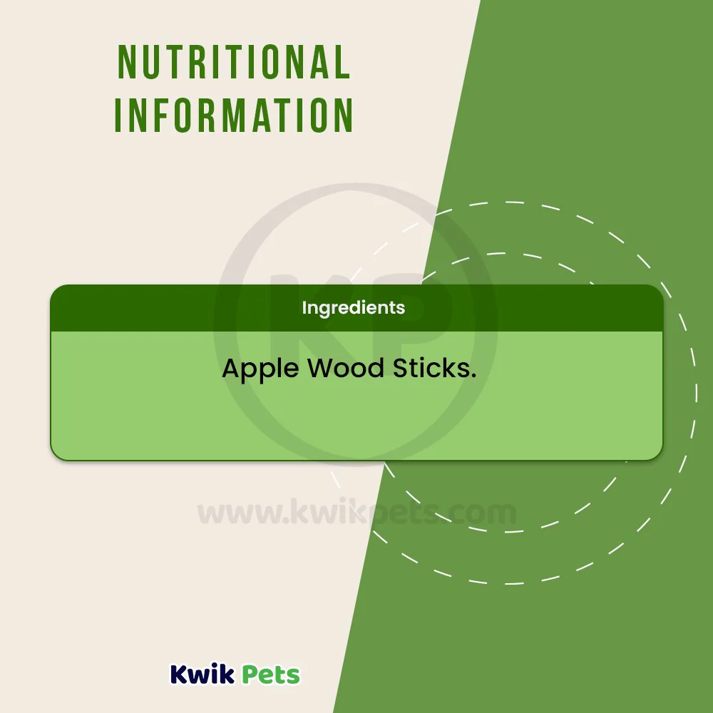 Kaytee Apple Orchard Sticks for Small Animals 10 Count - Image 4