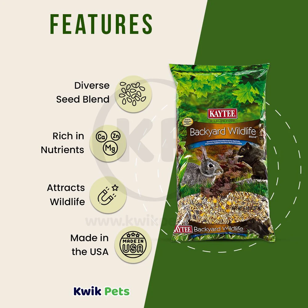 Kaytee Backyard Wildlife Blend Food 5-lb - Image 3