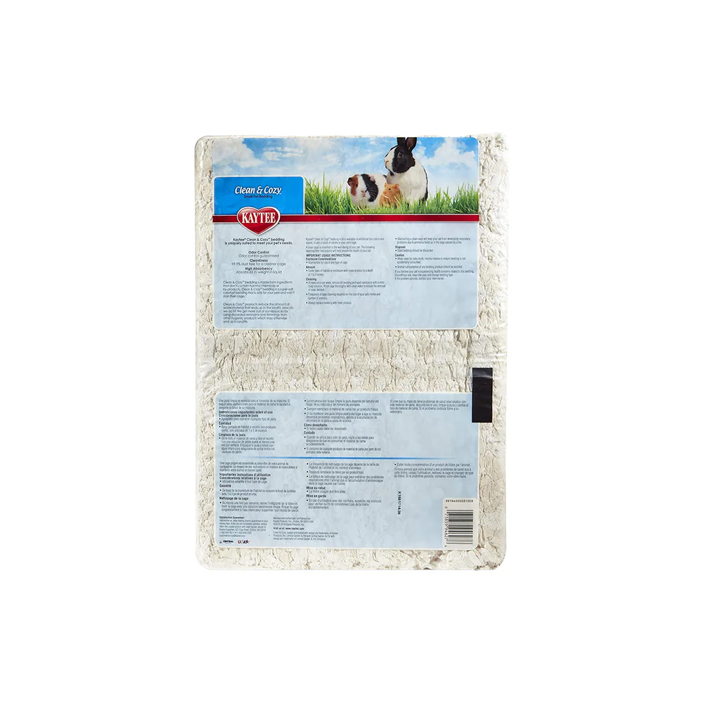 Kaytee Clean & Cozy White Paper Small Animal Bedding 49.2 Liters - Image 2