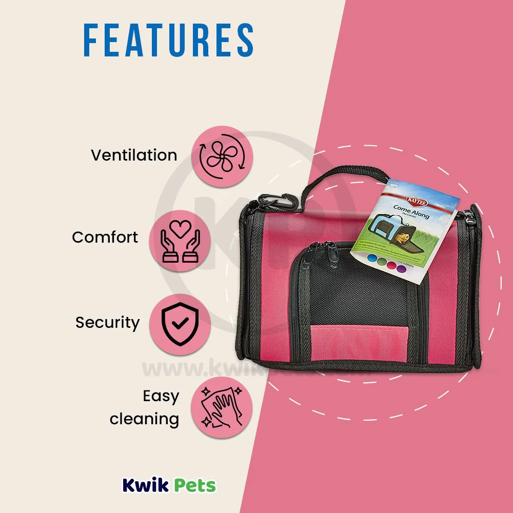 Kaytee Come Along Pet Carrier Small - Image 3