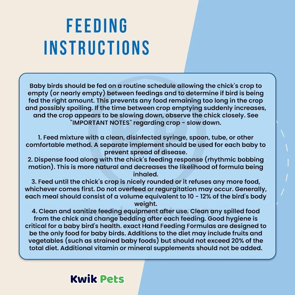 Kaytee Exact Handfeeding Formula for Baby Birds 7.5-oz - Image 6