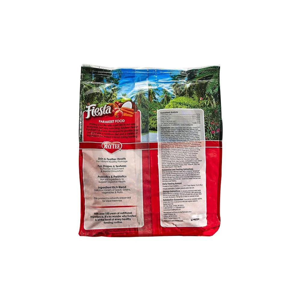 Kaytee Fiesta Parakeet Food 2-lb - Image 2
