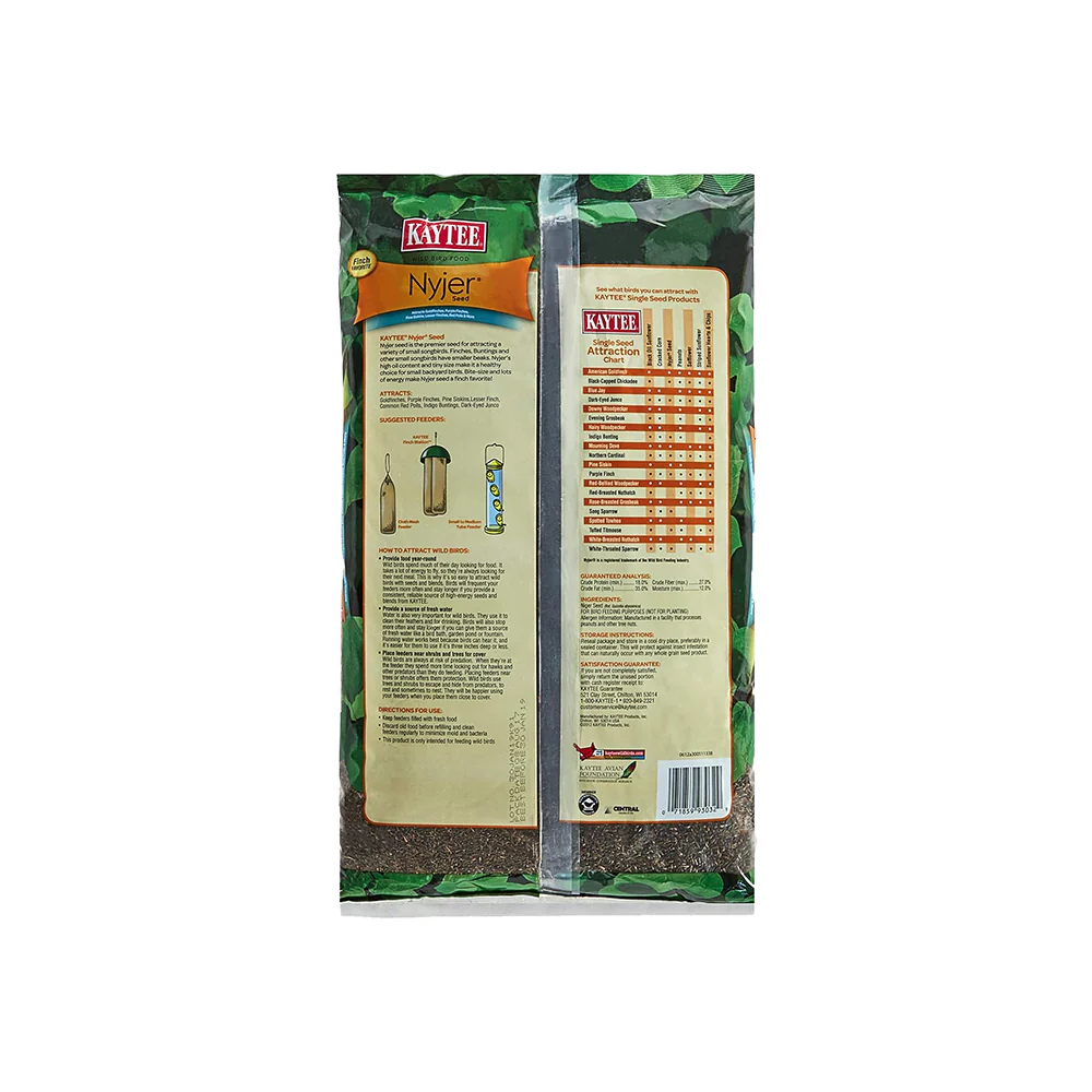Kaytee Nyjer Seed Wild Bird Food 8-lb - Image 2