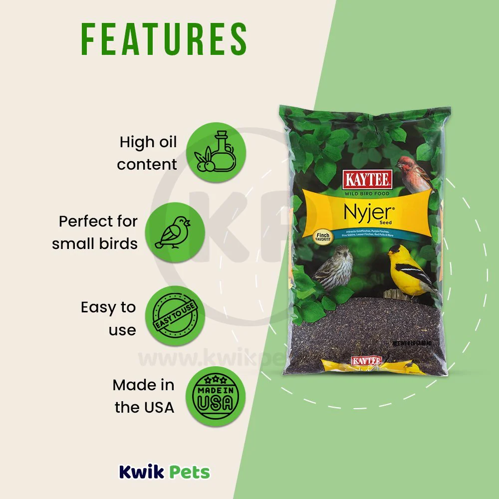 Kaytee Nyjer Seed Wild Bird Food 8-lb - Image 3