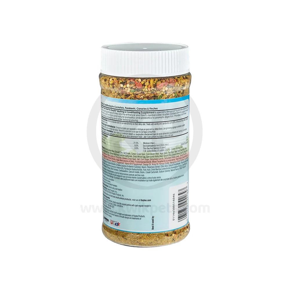 Kaytee Molting & Conditioning Jar for All Pet Birds 11-oz - Image 2
