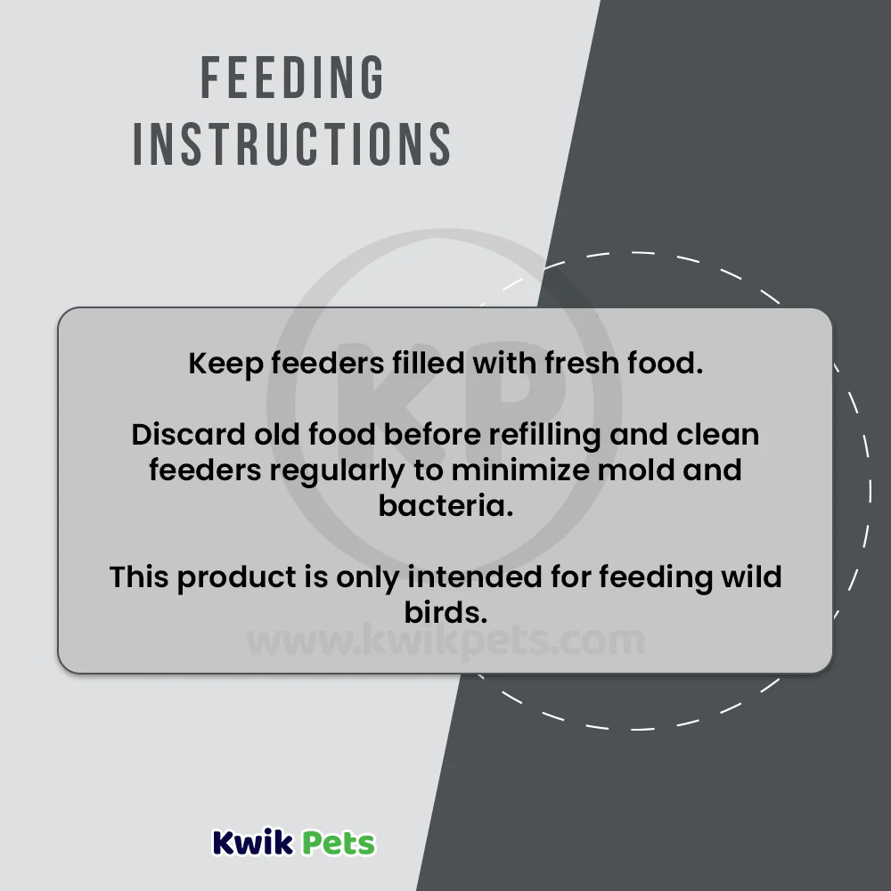 Kaytee No Mess Blend Wild Bird Food 10-lb - Image 6