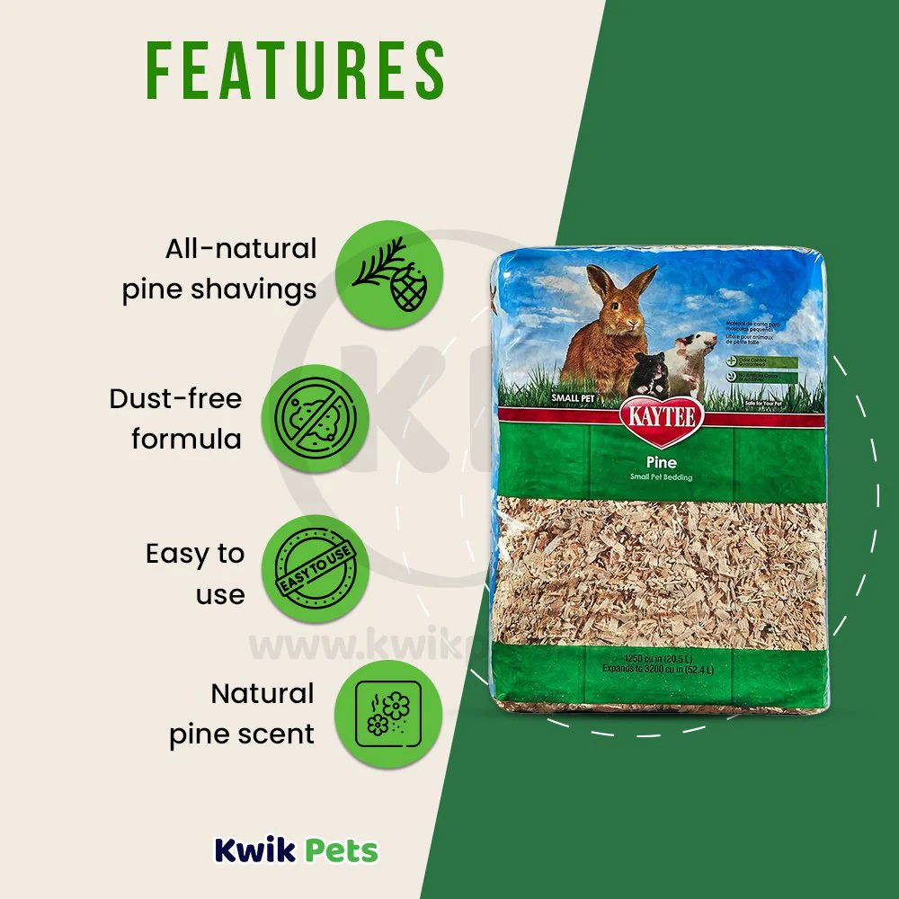 Kaytee Pine Small Animal Bedding 52.4-L - Image 3