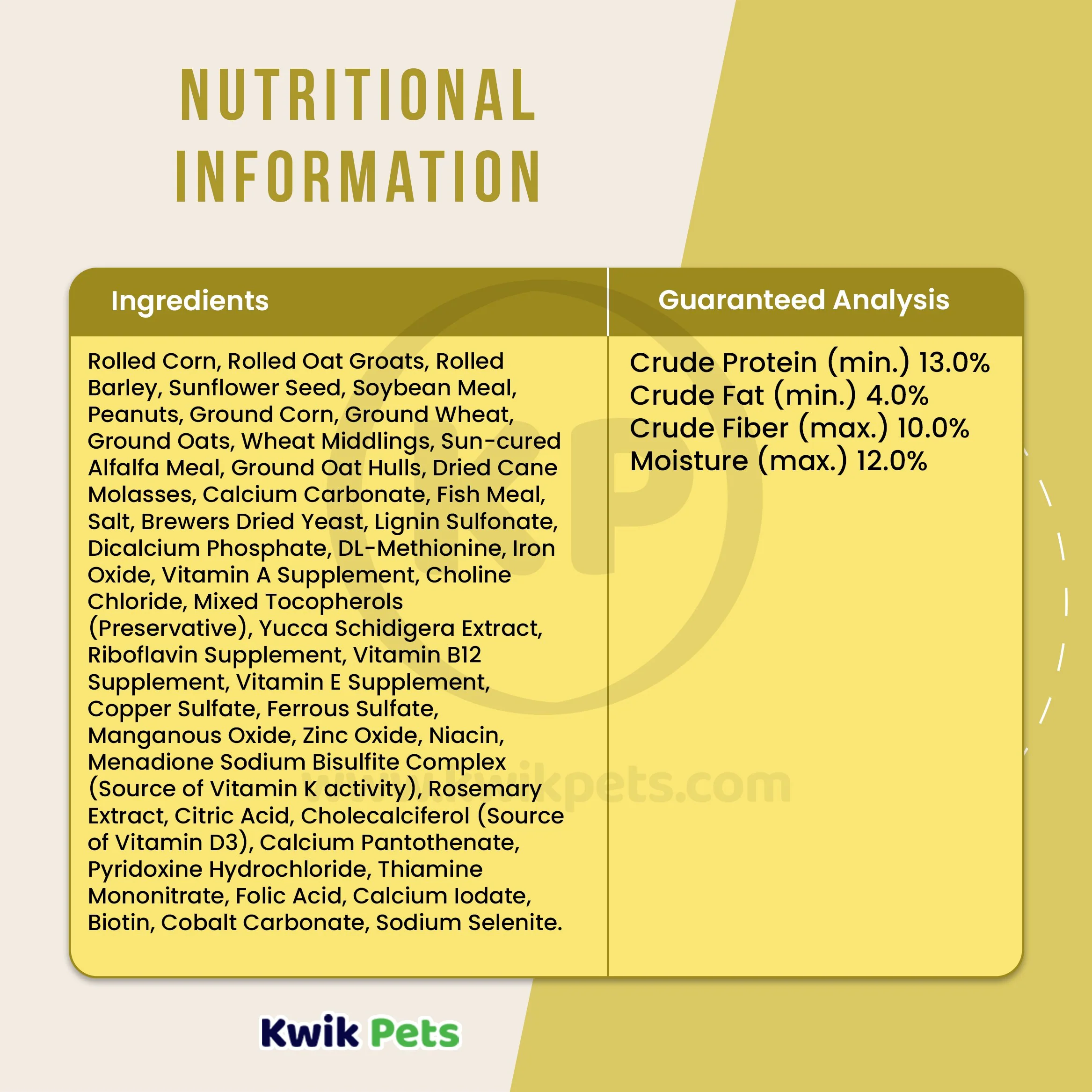 Kaytee Supreme Hamster & Gerbil Food 2-lb - Image 5