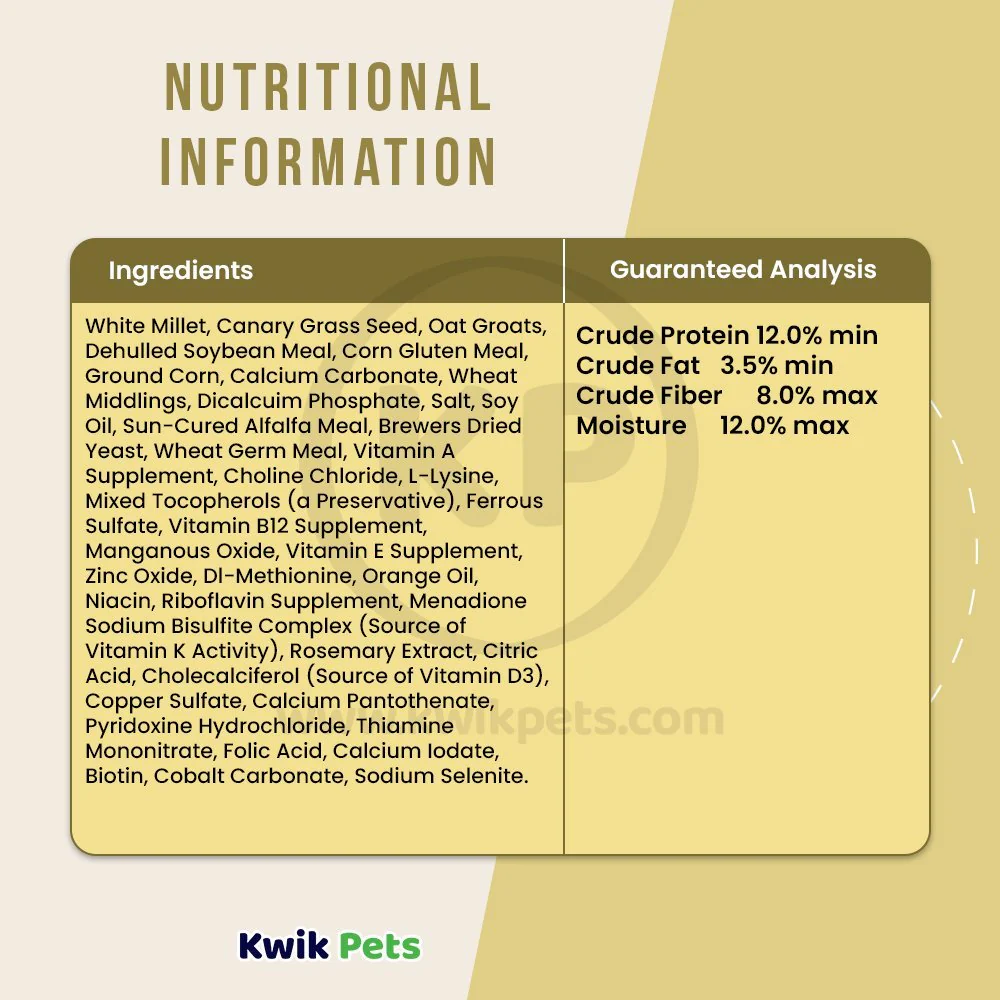 Kaytee Supreme Parakeet Food 5-lb - Image 5
