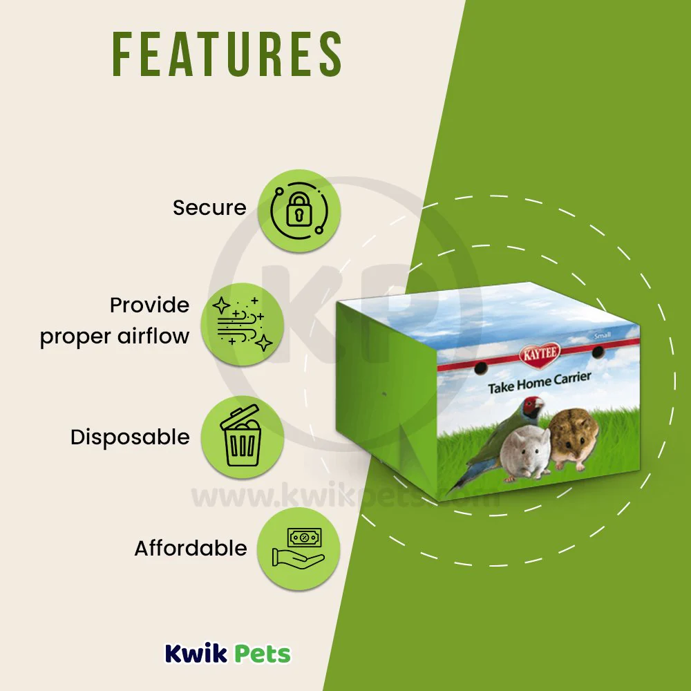 Kaytee Take-Home Carrier Box Small - Image 2