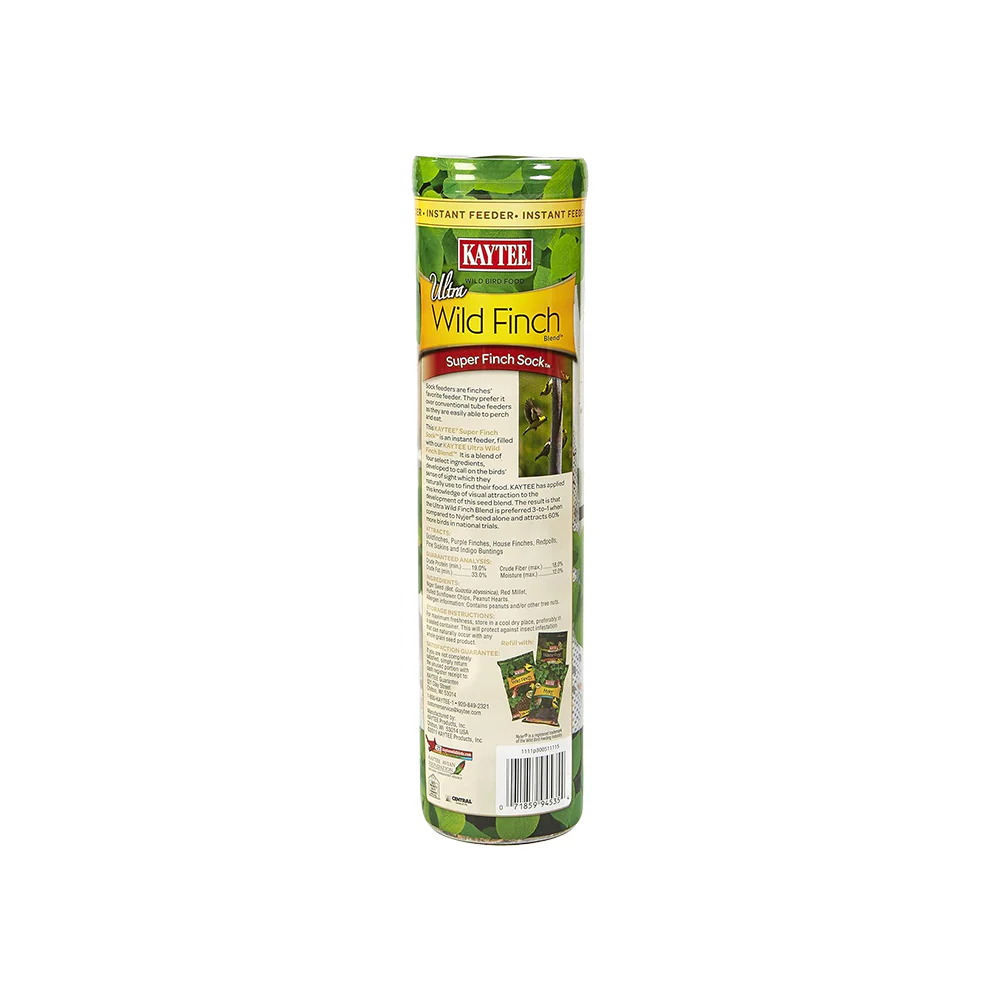 Kaytee Ultra Wild Finch Blend Super Sock Wild Bird Food 25-oz - Image 2