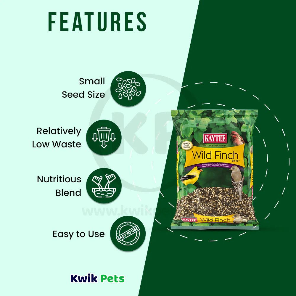 Kaytee Wild Finch Blend Wild Bird Food 3-lb - Image 3