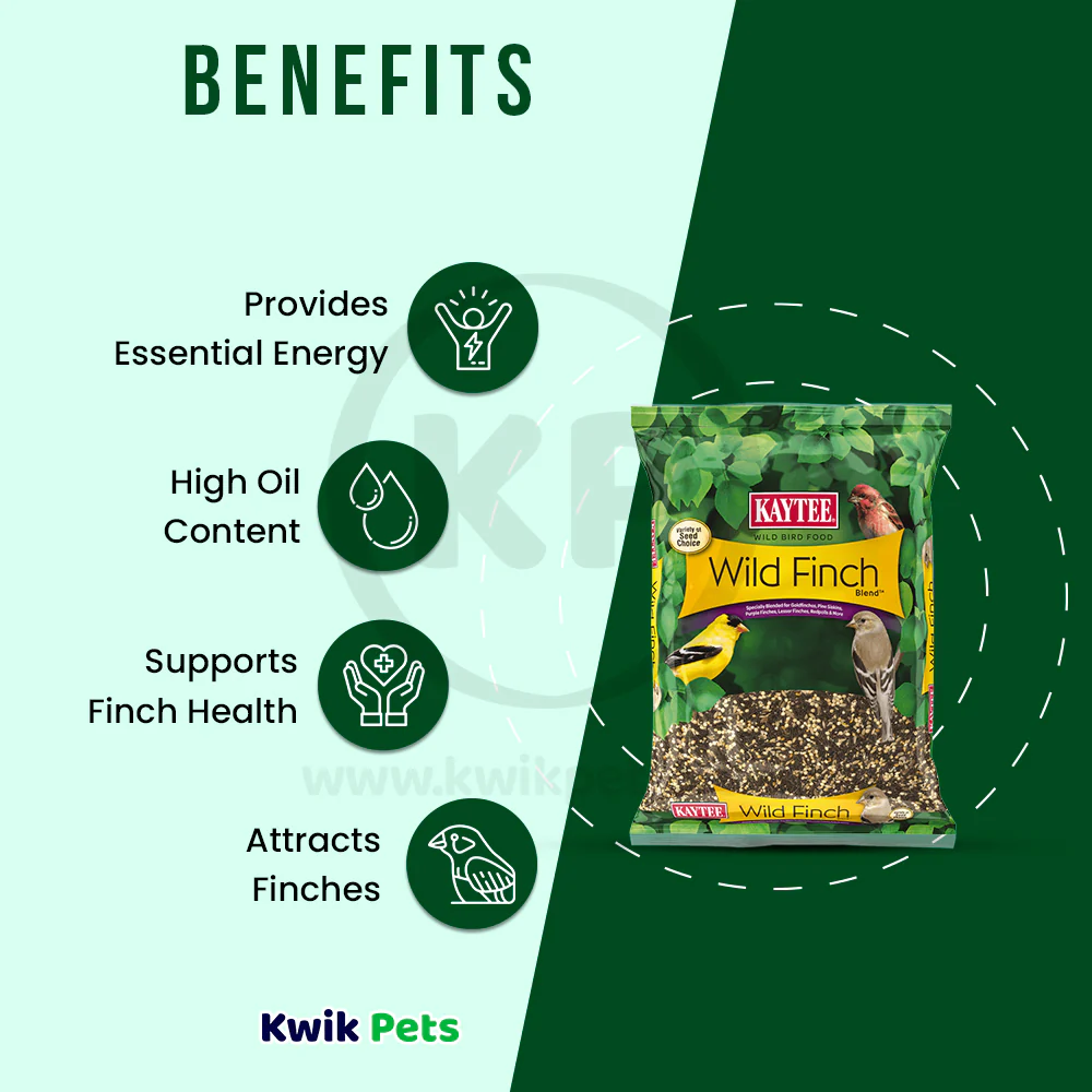 Kaytee Wild Finch Blend Wild Bird Food 3-lb - Image 4