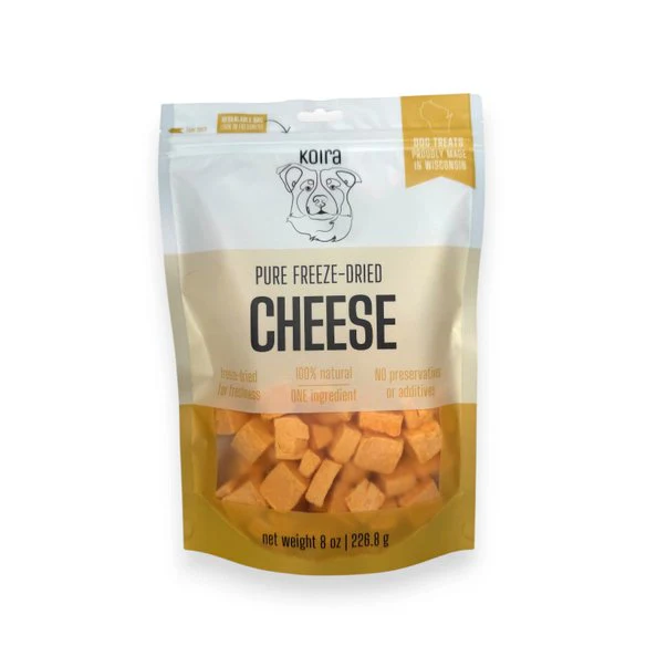 Koira Freeze-Dried Cheese Dog Treats 8-oz