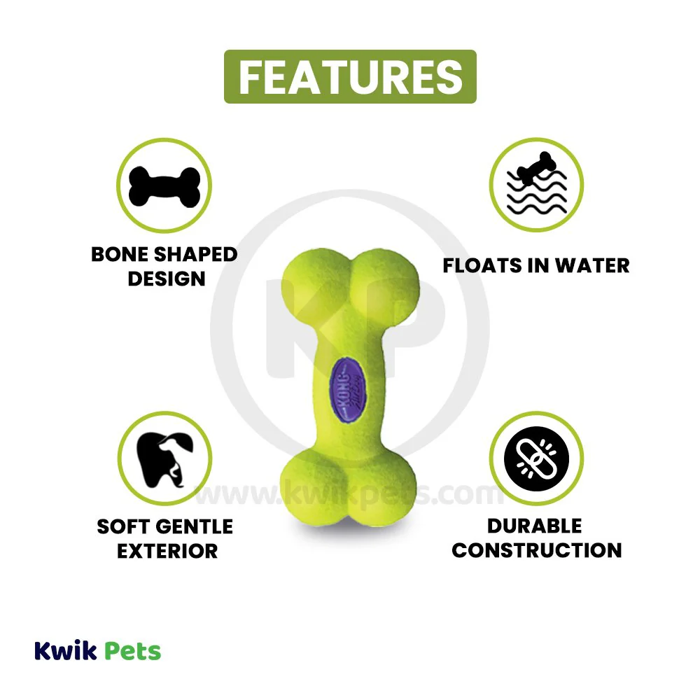 KONG Air Dog Squeaker Bone Dog Toy Large - Image 3