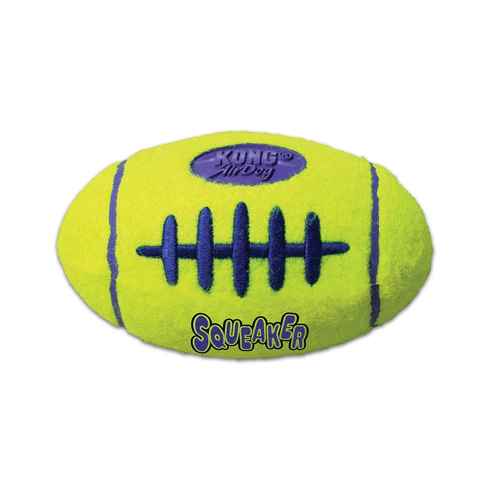 KONG Air Dog Squeaker Football Dog Toy Small - Image 4