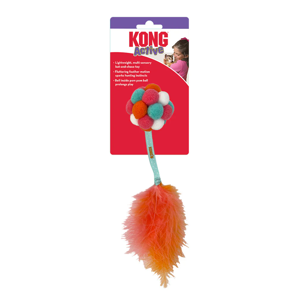 KONG Active Bubble Ball Cat Toy Assorted One Size