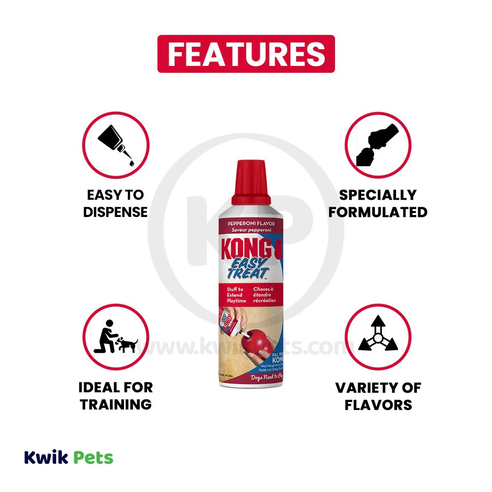 KONG Easy Dog Treat Pepperoni 8-oz - Image 3