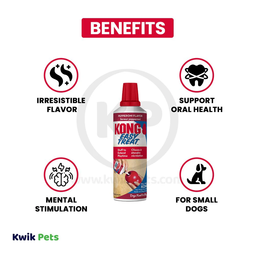 KONG Easy Dog Treat Pepperoni 8-oz - Image 4