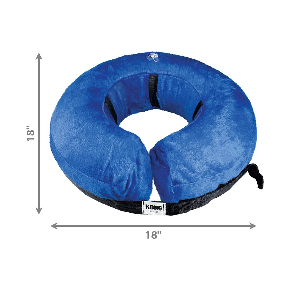 KONG Inflatable E-Collar Blue XL - Image 5