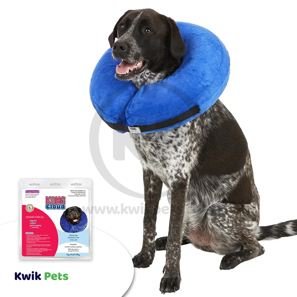 KONG Inflatable E-Collar Blue XL - Image 6