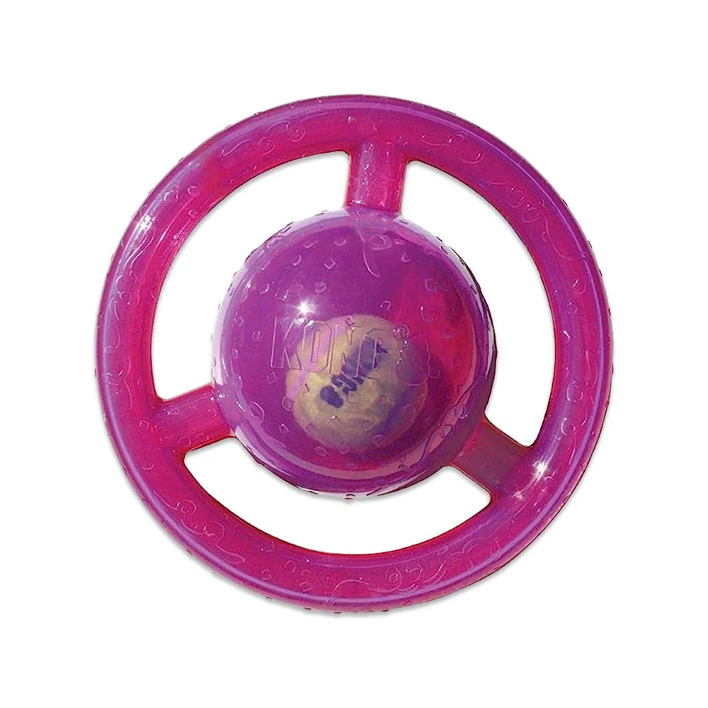 KONG Jumbler Dog Toy Disc Assorted Medium/Large - Image 4