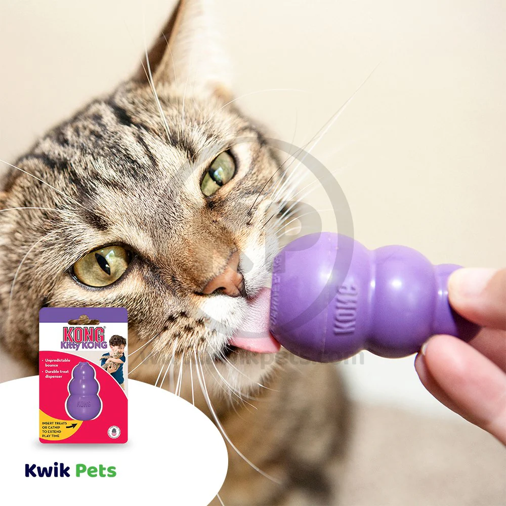 KONG Kitty Catnip Toy Purple One Size - Image 5