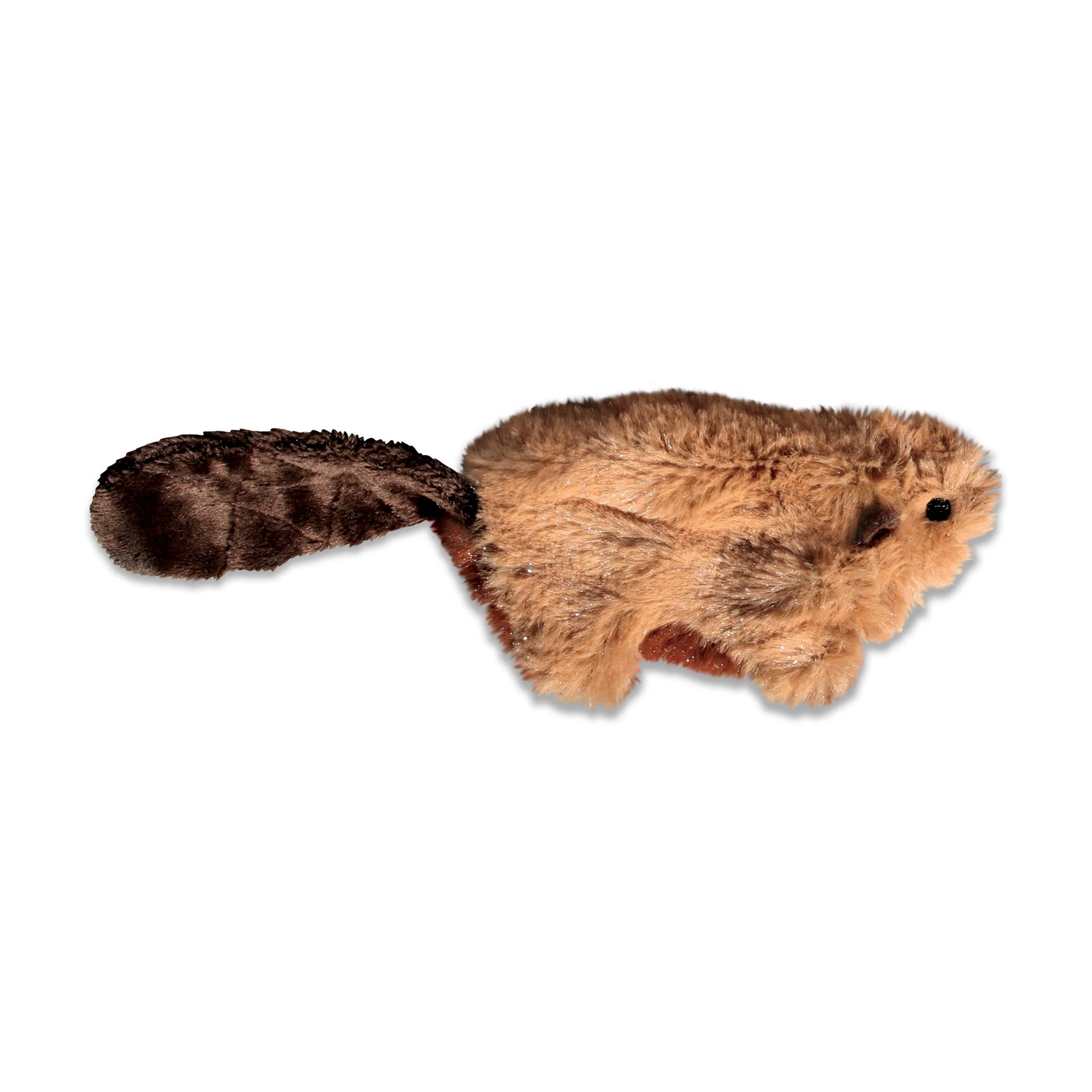 KONG Refillable Catnip Beaver Cat Toy Brown One Size - Image 4
