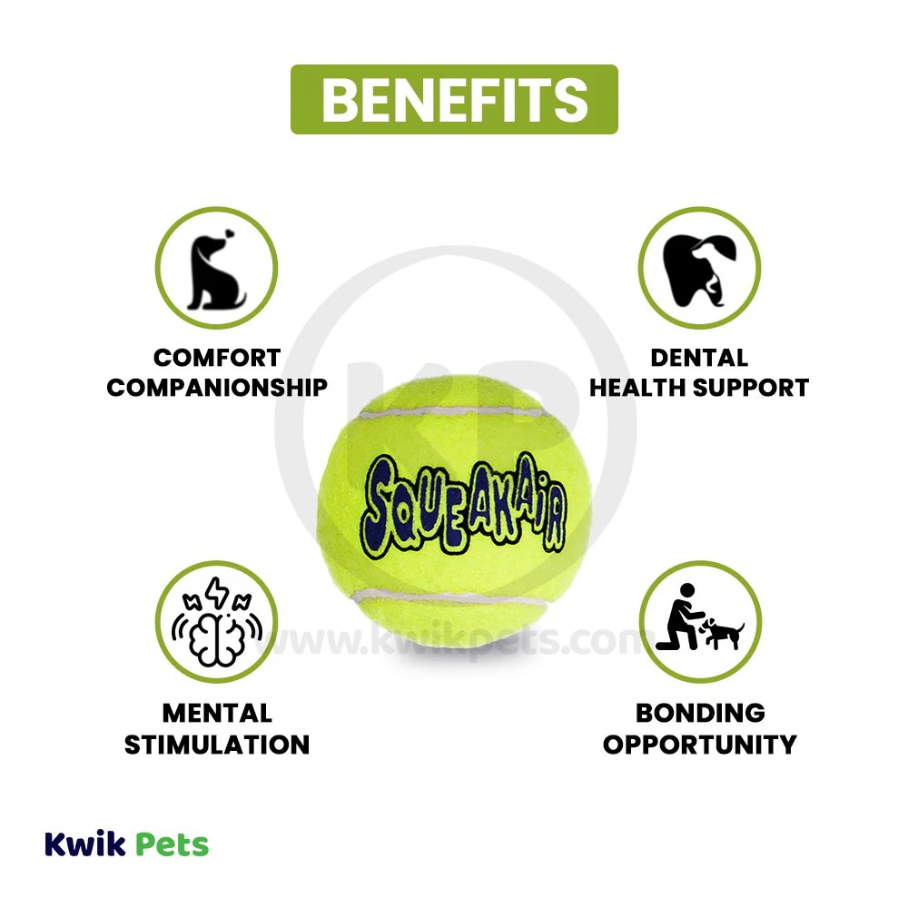 KONG Squeaker Dog Toy Air Ball XL - Image 3