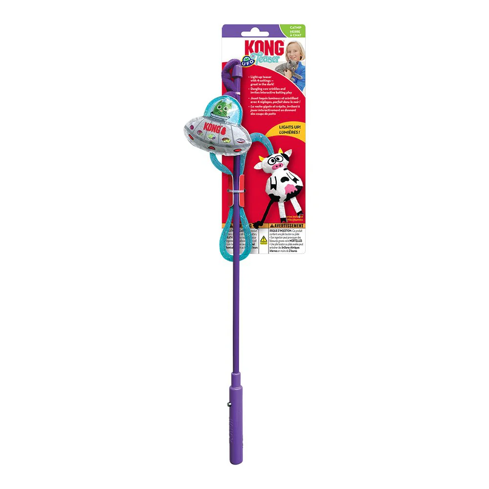 KONG Teaser UFO Cat Toy One Size