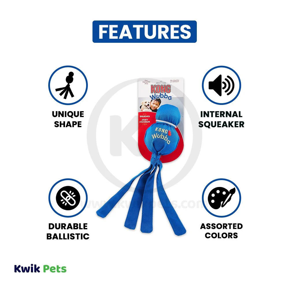 KONG Wubba Dog Toy Assorted XL - Image 2