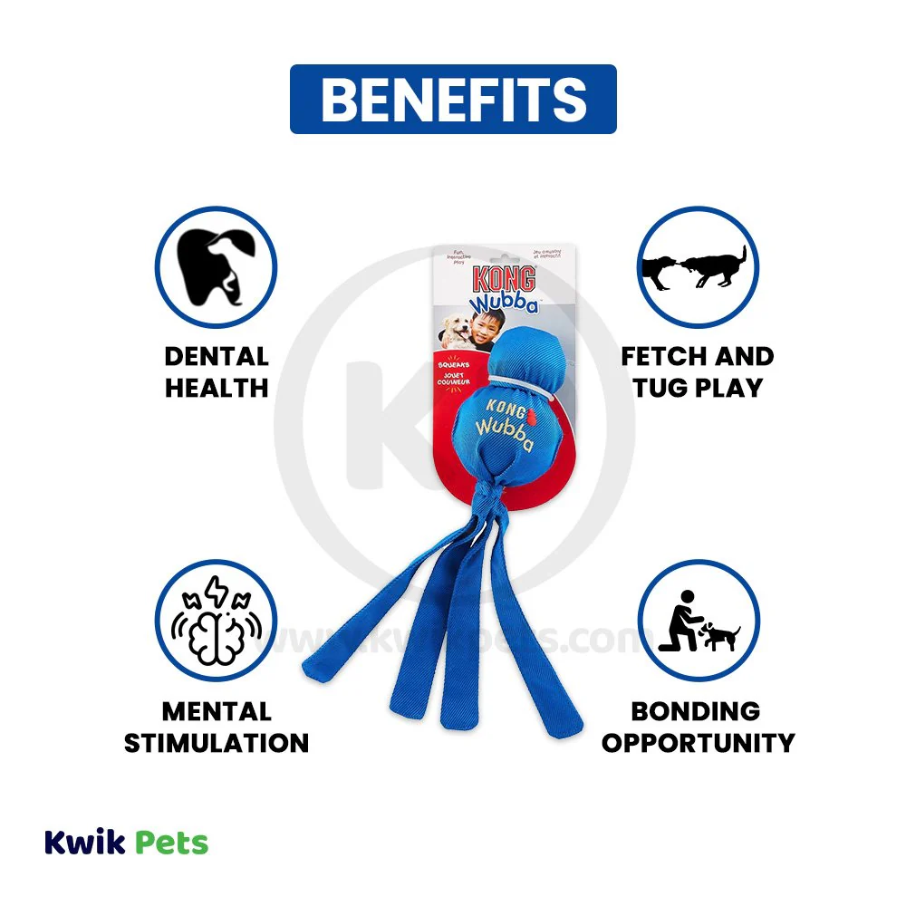 KONG Wubba Dog Toy Assorted XL - Image 3