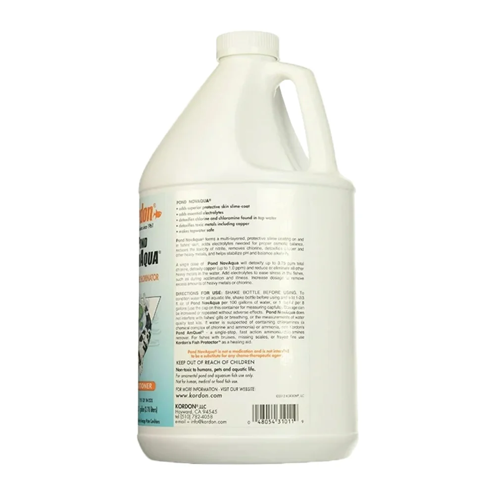 Kordon Pond NovAqua Instant Water Conditioner & Dechlorinator 1-gal - Image 2
