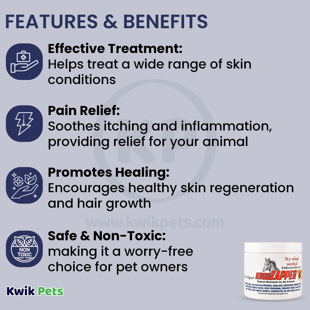KRUDZapper Topical Ointment for All Animals 16-oz - Image 3