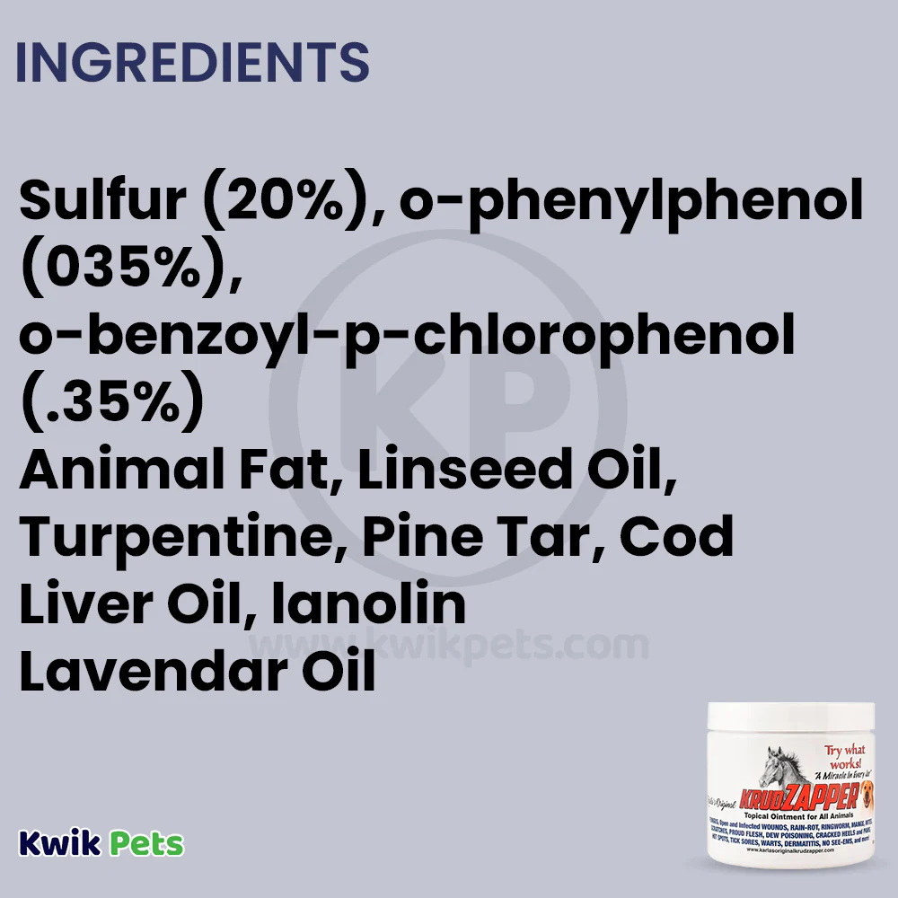 KRUDZapper Topical Ointment for All Animals 16-oz - Image 4