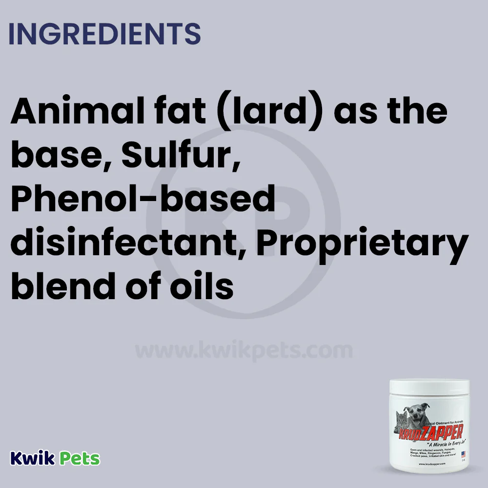 KRUDZapper Topical Ointment for All Animals 8-oz - Image 3