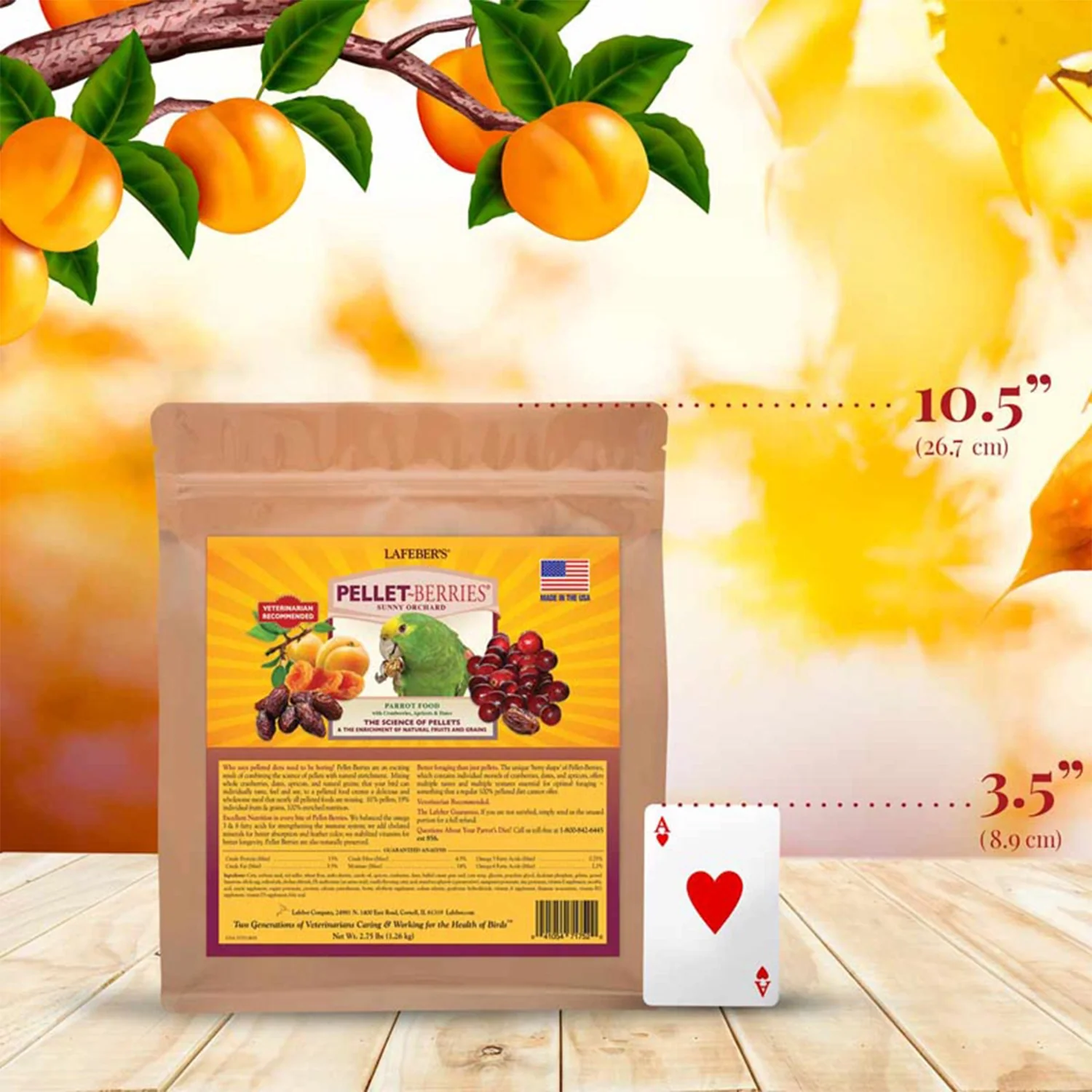 Lafeber Pellet-Berries Sunny Orchard Parrot Food 2.75-lb - Image 10