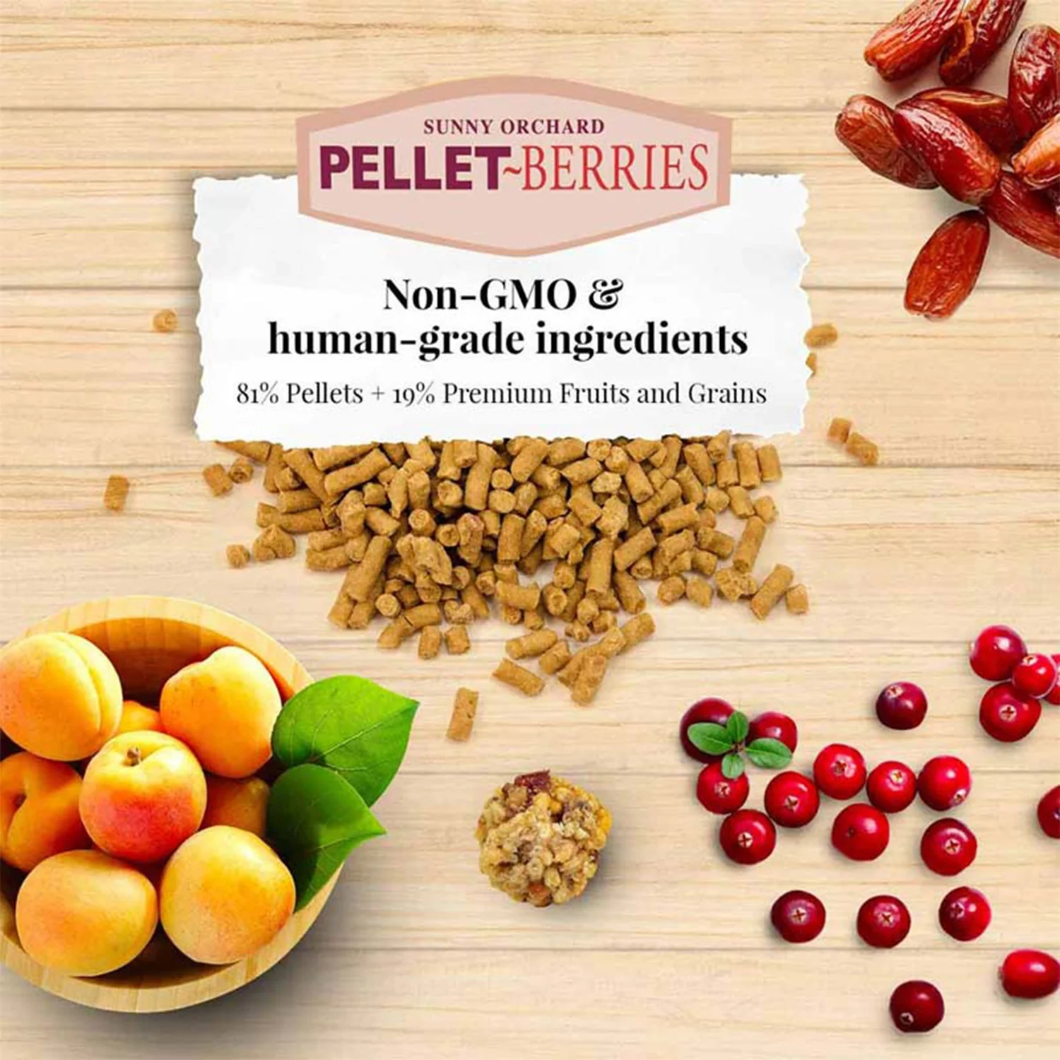 Lafeber Pellet-Berries Sunny Orchard Parrot Food 2.75-lb - Image 4