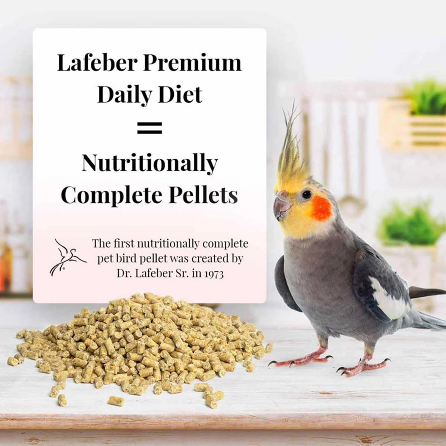 Lafeber Premium Daily Pellets Cockatiel Bird Food 5-lb - Image 7