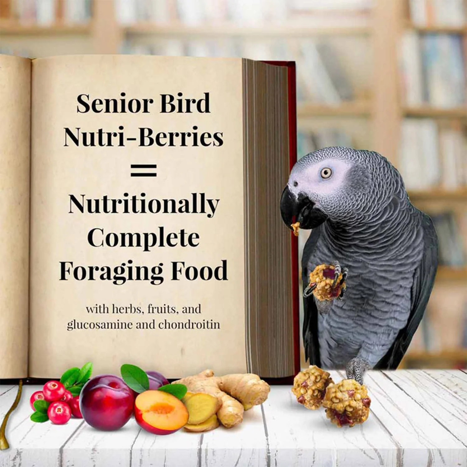 Lafeber Senior Bird Nutri-Berries Parrot Bird Food 3-lb - Image 8