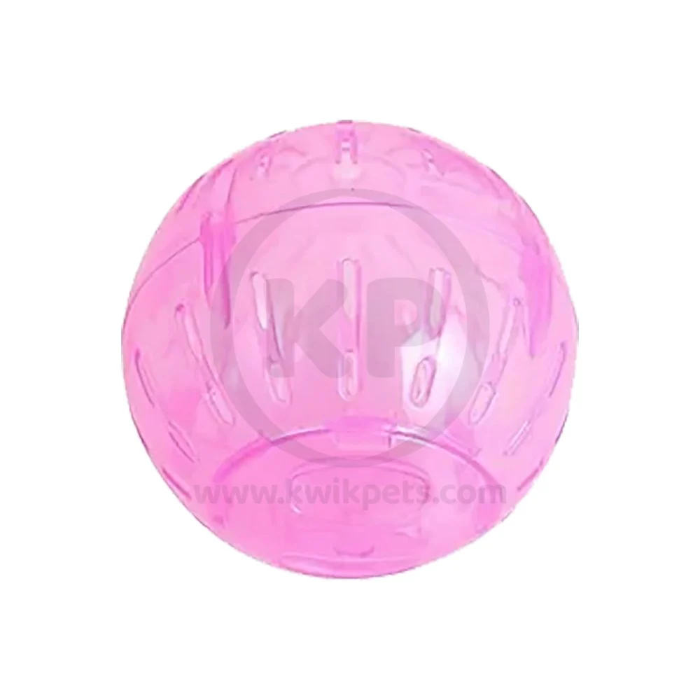 Lee's Aquarium & Pet Products Kritter Krawler Colored Exercise Ball for Small Animals Red Standard - Image 2