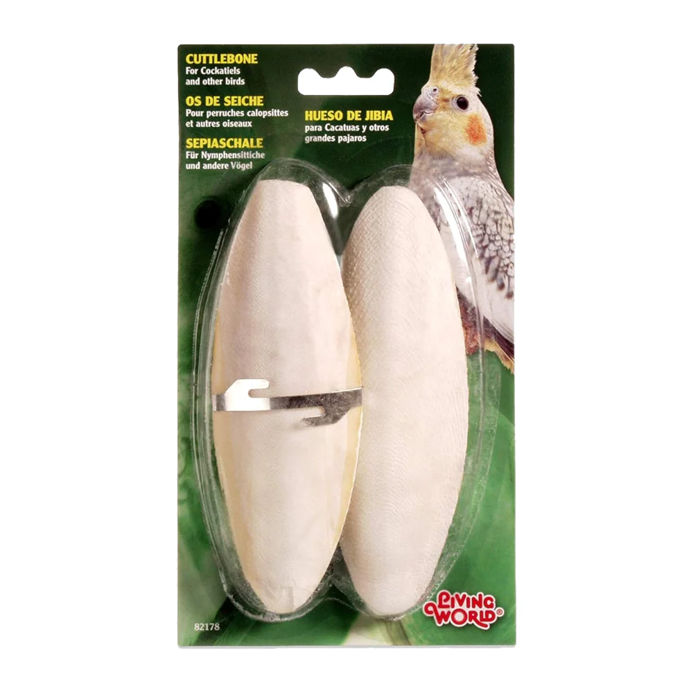 Living World Cuttlebone for Birds Large 6-7 in 2 Count