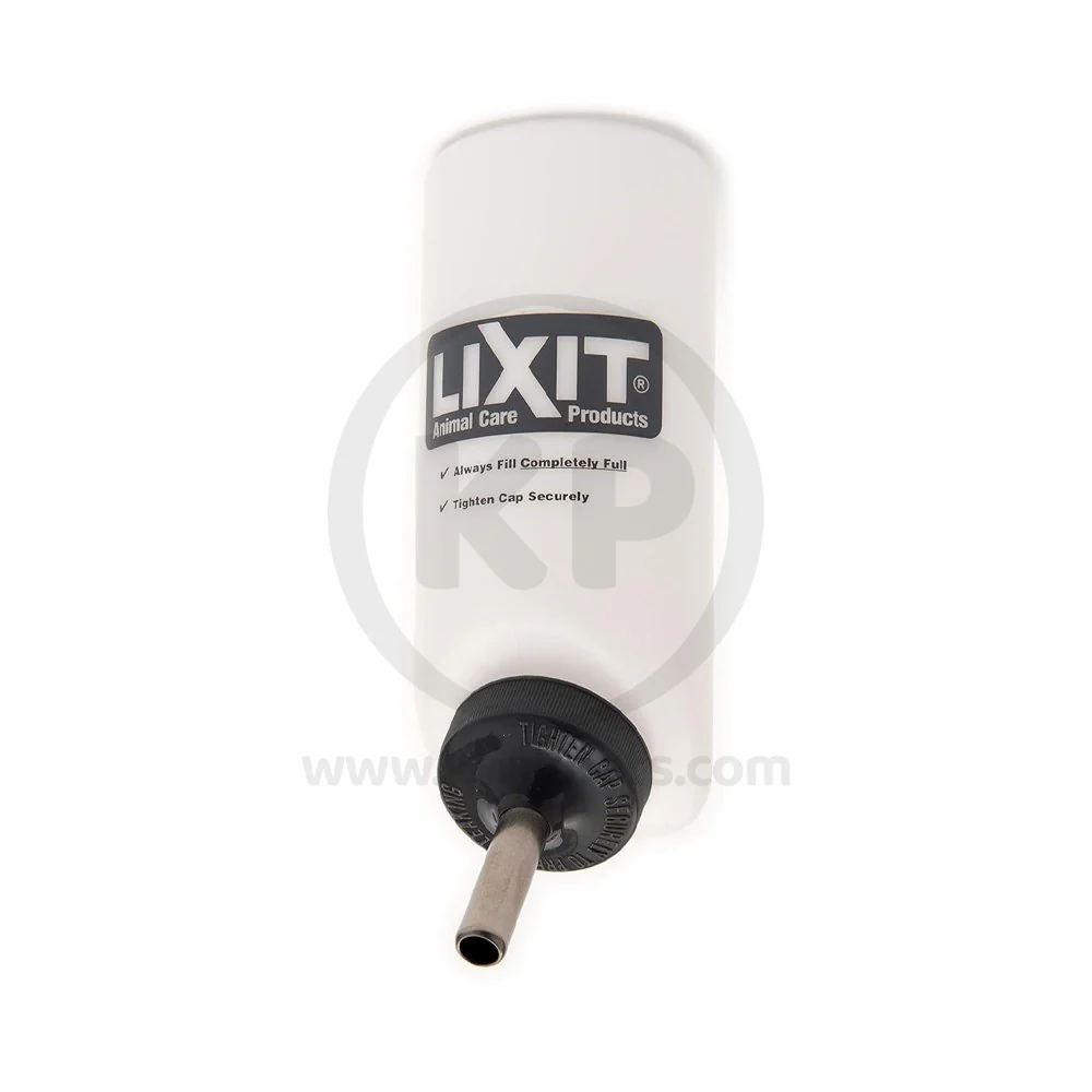 Lixit Dog Water Bottle White 32-oz - Image 4