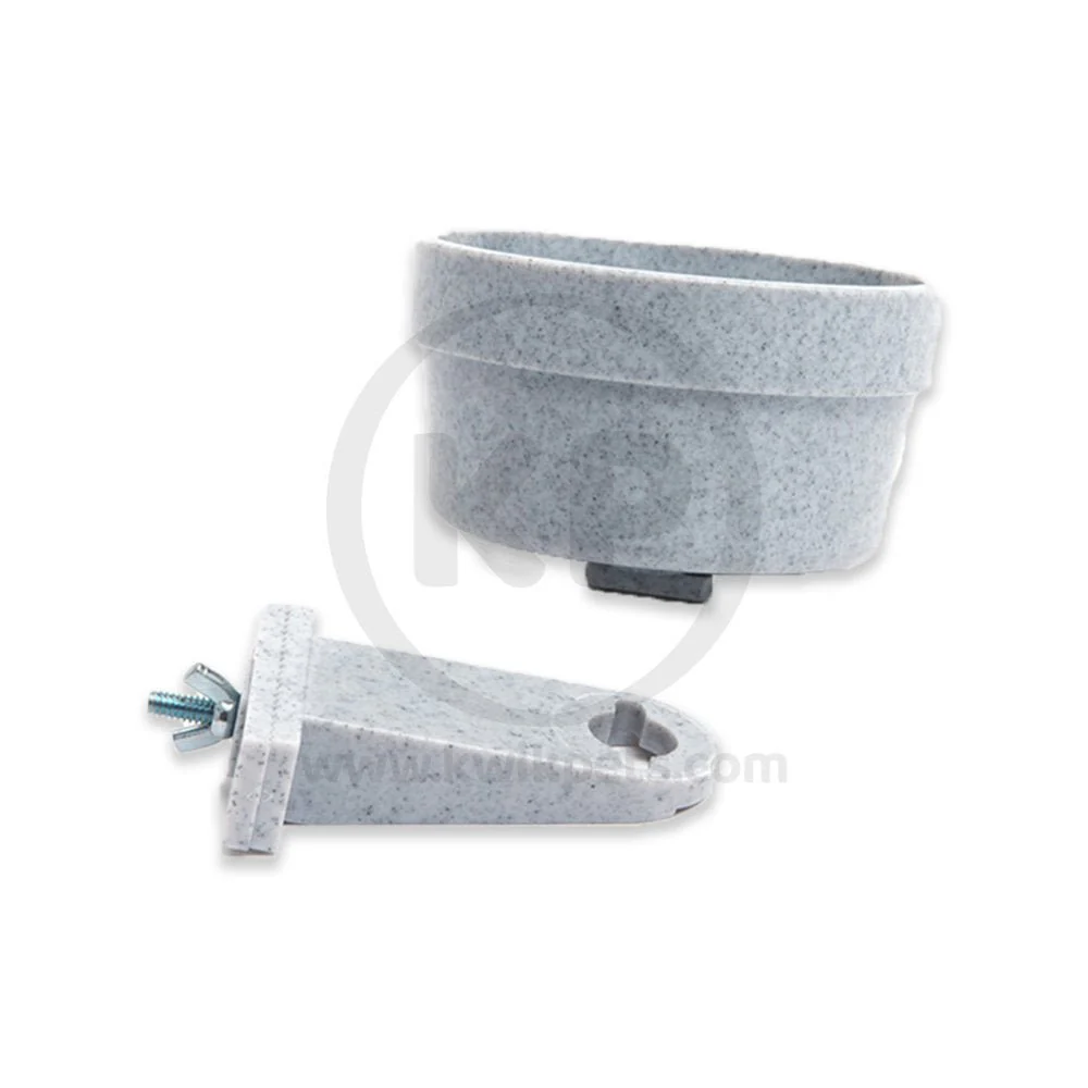 Lixit Quick Lock Crock Hanging Feeder for Small Animals Granite 10-oz - Image 4