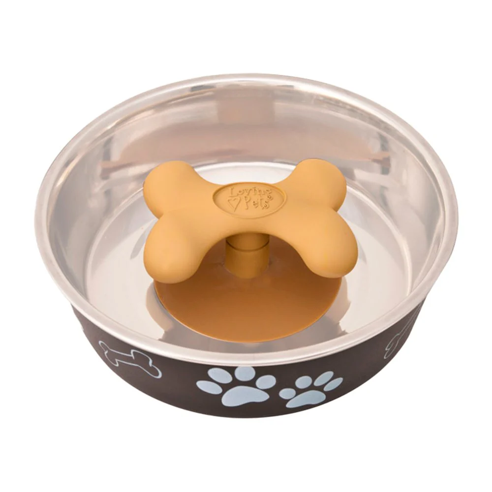 Loving Pets Gobblestopper Slow Feeder for Dogs Medium 6-8-in - Image 4