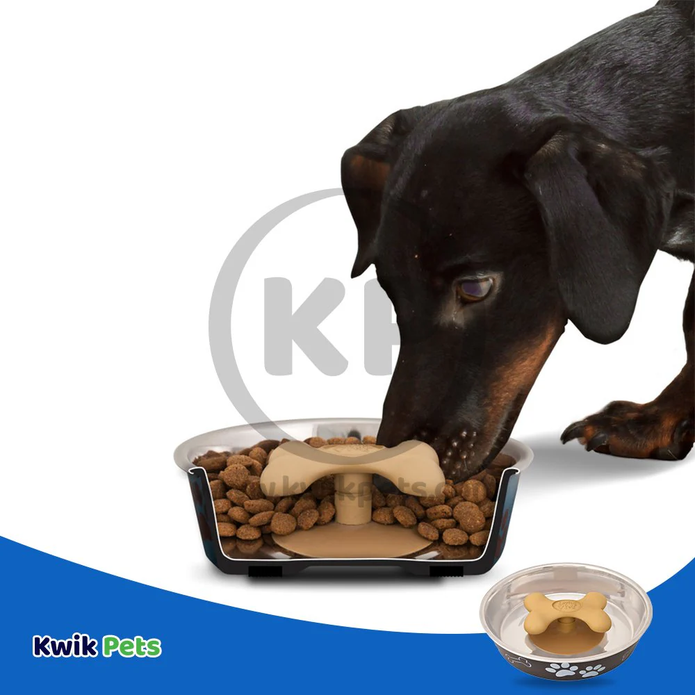 Loving Pets Gobblestopper Slow Feeder for Dogs Medium 6-8-in - Image 5