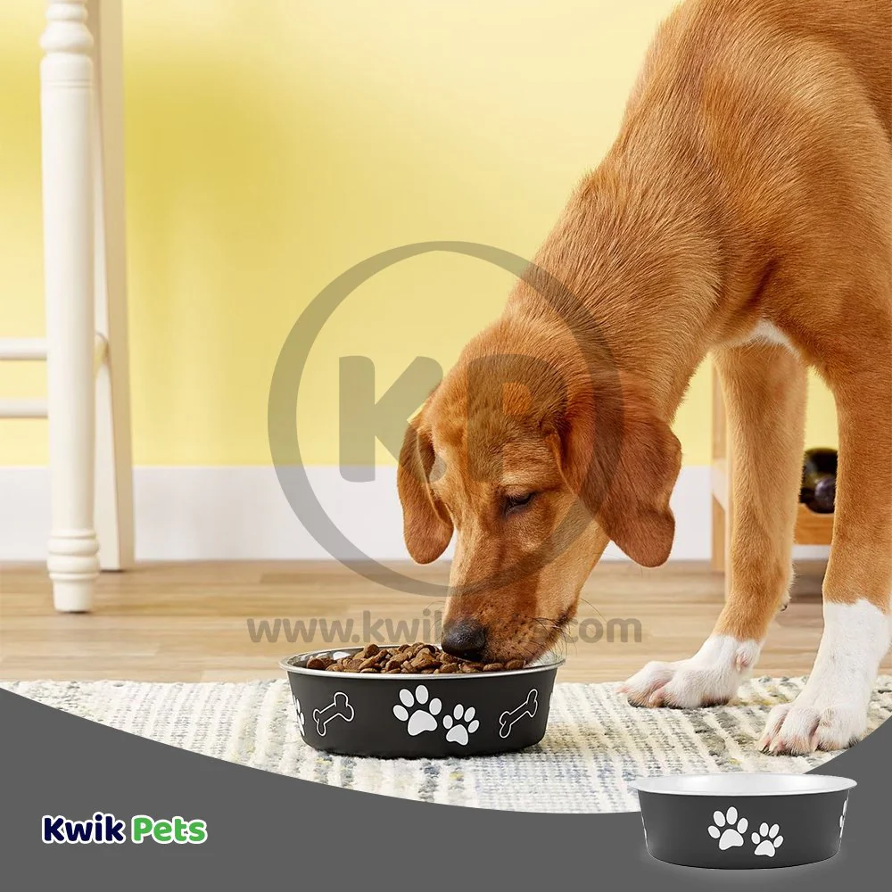 Loving Pets Classic Dog Bowl Espresso Medium - Image 5
