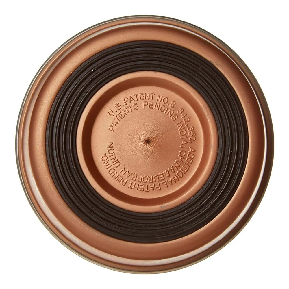 Loving Pets Metallic Dog Bowl Champagne Medium - Image 2